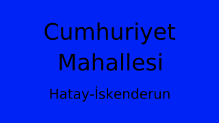 Cumhuriyet Mahallesi Thumbnail