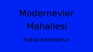 Modernevler Mahallesi Thumbnail