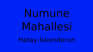 Numune Mahallesi Thumbnail