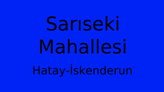 Sarıseki Mahallesi Thumbnail