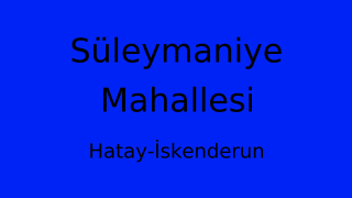 Süleymaniye Mahallesi Thumbnail