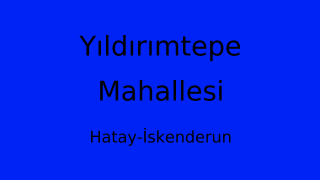 Yıldırımtepe Mahallesi Thumbnail