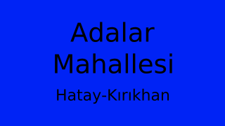 Adalar Mahallesi Thumbnail
