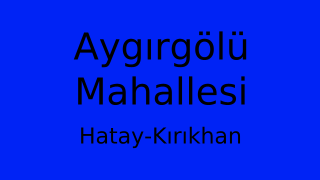 Aygırgölü Mahallesi Thumbnail