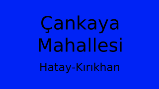 Çankaya Mahallesi Thumbnail