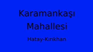 Karamankaşı Mahallesi Thumbnail