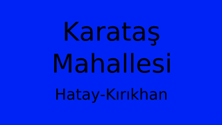 Karataş Mahallesi Thumbnail