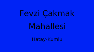 Fevzi Çakmak Mahallesi Thumbnail