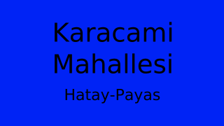 Karacami Mahallesi Thumbnail