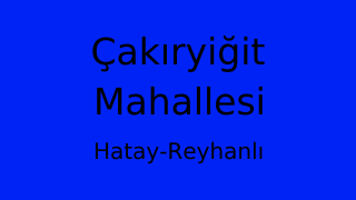 Çakıryiğit Mahallesi Thumbnail