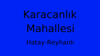 Karacanlık Mahallesi Thumbnail
