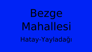 Bezge Mahallesi Thumbnail