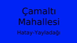 Çamaltı Mahallesi Thumbnail