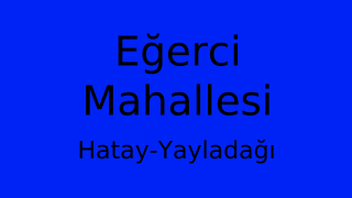 Eğerci Mahallesi Thumbnail