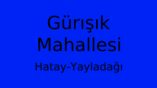 Gürışık Mahallesi Thumbnail
