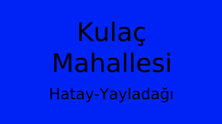Kulaç Mahallesi Thumbnail