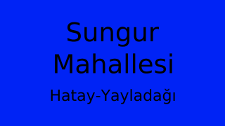 Sungur Mahallesi Thumbnail