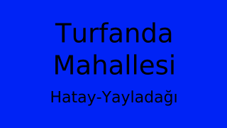 Turfanda Mahallesi Thumbnail
