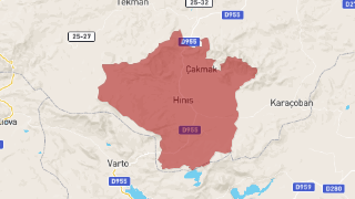 Hınıs Belediyesi, Erzurum Harita Thumbnail