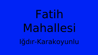 Fatih Mahallesi Thumbnail