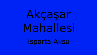 Akçaşar Mahallesi Thumbnail