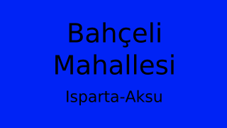 Bahçeli Mahallesi Thumbnail