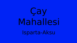 Çay Mahallesi Thumbnail