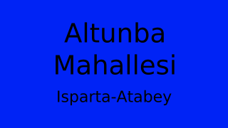 Altunba Mahallesi Thumbnail