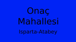 Onaç Mahallesi Thumbnail