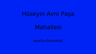 Hüseyin Avni Paşa Mahallesi Thumbnail