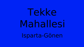 Tekke Mahallesi Thumbnail