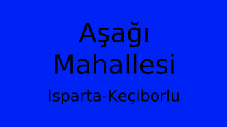 Aşağı Mahallesi Thumbnail