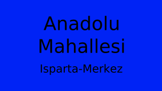 Anadolu Mahallesi Thumbnail