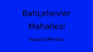 Bahçelievler Mahallesi Thumbnail