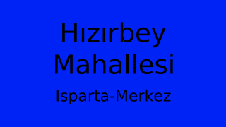 Hızırbey Mahallesi Thumbnail