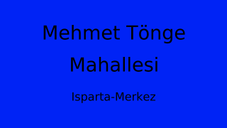 Mehmet Tönge Mahallesi Thumbnail