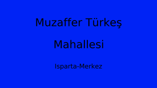 Muzaffer Türkeş Mahallesi Thumbnail