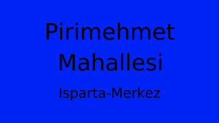 Pirimehmet Mahallesi Thumbnail