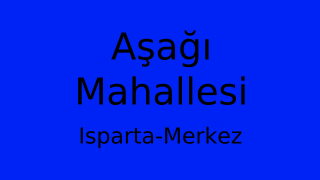 Aşağı Mahallesi Thumbnail