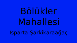 Bölükler Mahallesi Thumbnail