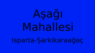 Aşağı Mahallesi Thumbnail