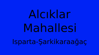Alcıklar Mahallesi Thumbnail
