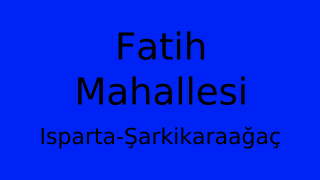 Fatih Mahallesi Thumbnail