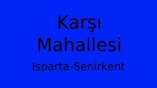 Karşı Mahallesi Thumbnail