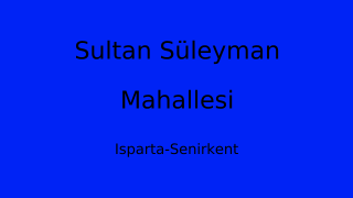 Sultan Süleyman Mahallesi Thumbnail