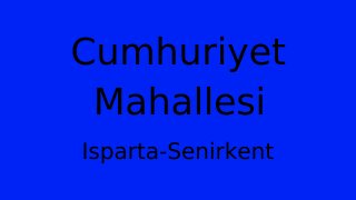 Cumhuriyet Mahallesi Thumbnail