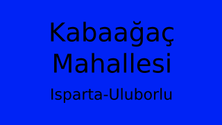 Kabaağaç Mahallesi Thumbnail