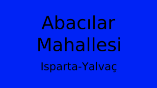 Abacılar Mahallesi Thumbnail