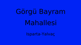 Görgü Bayram Mahallesi Thumbnail