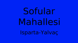 Sofular Mahallesi Thumbnail